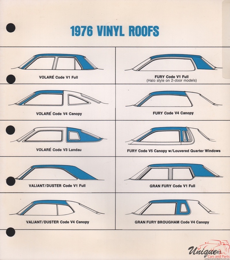 1978 Plymouth Paint Charts Corporate 12